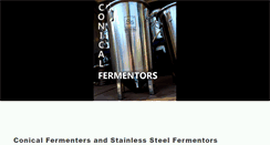 Desktop Screenshot of conicalfermentor.com